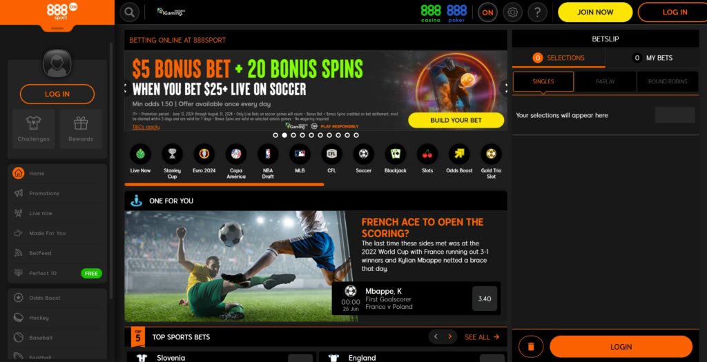 888Sport Online Betting