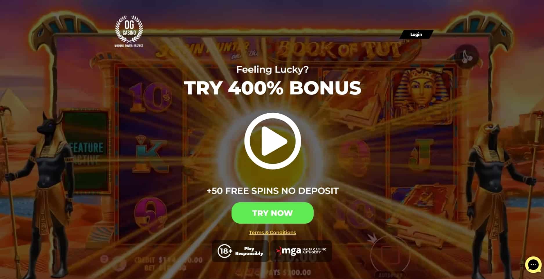 OG Casino Screenshot