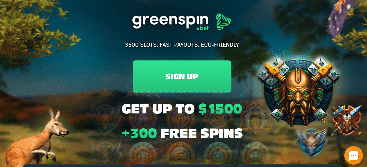 greenspin casino screenshot